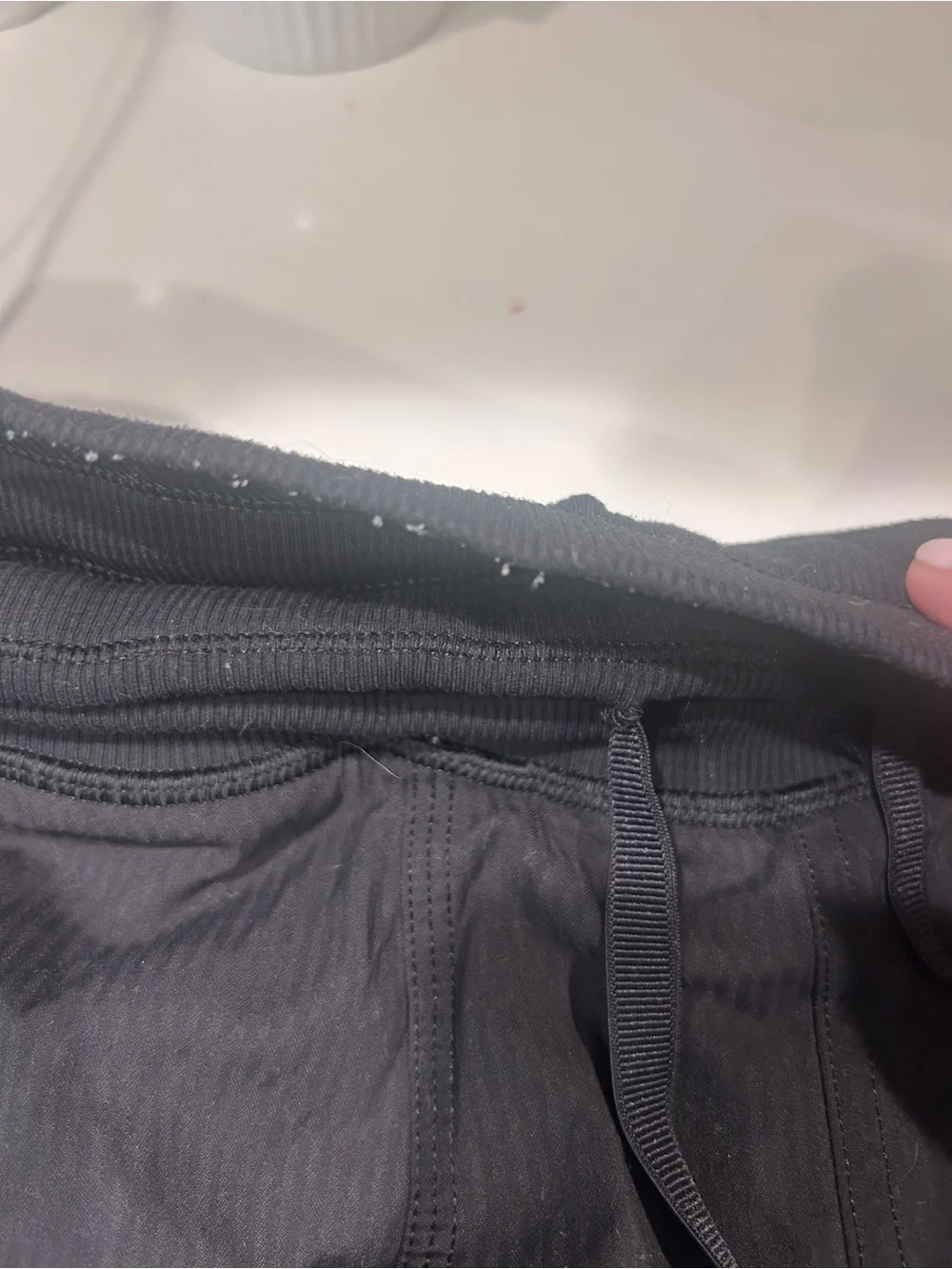 Lululemon lined dance studio pants. Some pilling, see photos.